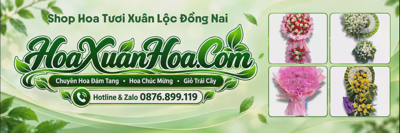 Ảnh bìa Tiệm Hoa Tươi Tại Xuân Lộc Đồng Nai - Shop Hoa Online Uy Tín