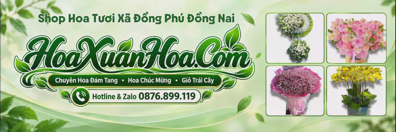 Ảnh bìa Shop Hoa Tươi Tại Xã Đồng Phú Đồng Nai - Đặt Hoa Tươi Giao Tận Nơi