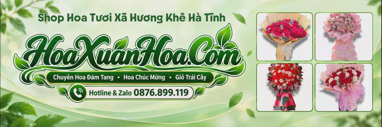 Ảnh bìa Tiệm Hoa Tươi Tại Xã Hương Khê Hà Tĩnh - Đặt Hoa Dễ Dàng Nhanh Chóng