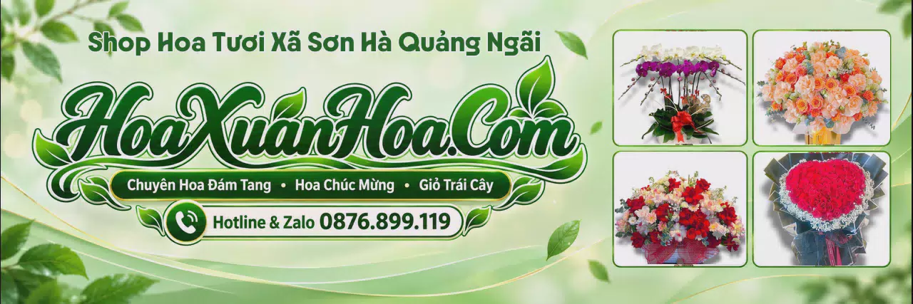 Ảnh bìa Shop Hoa Tươi Tại Xã Sơn Hà Quảng Ngãi - Tiệm Hoa Giao Hoa Tận Nhà