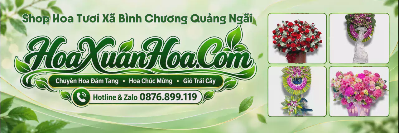 Ảnh bìa Tiệm Hoa Tươi Tại Xã Bình Chương Quảng Ngãi - Giao Hoa Tận Nơi