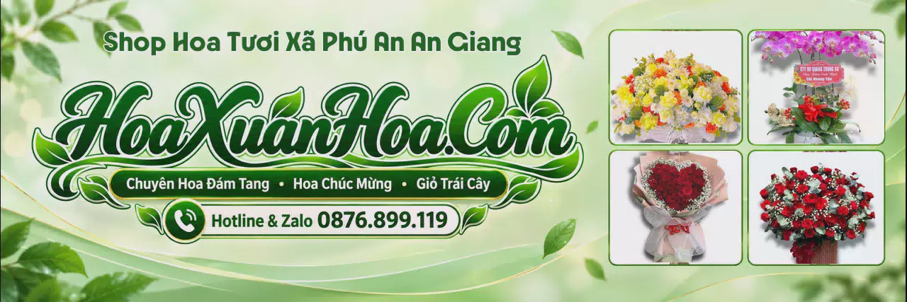 Ảnh bìa Tiệm Hoa Tươi Tại Xã Phú An An Giang - Shop Hoa Nhận Đơn Online