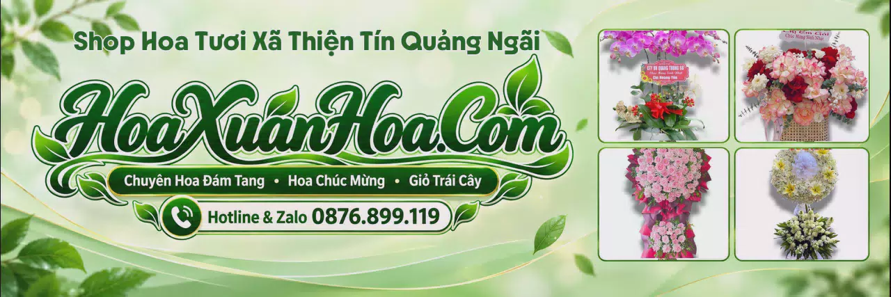 Ảnh bìa Đặt Hoa Tươi Tại Xã Thiện Tín Quảng Ngãi - Đặt Hoa Online Giao Tận Nhà