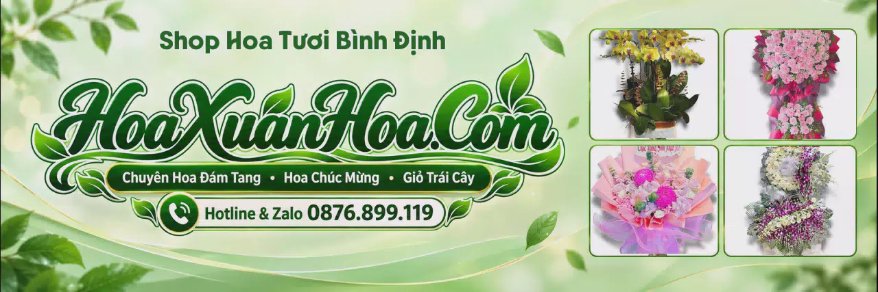 Ảnh bìa Tiệm Hoa Tươi Tại Bình Định - Dịch Vụ Đặt Hoa Trực Tuyến