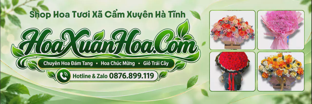 Ảnh bìa Đặt Hoa Tươi Tại Xã Cẩm Xuyên Hà Tĩnh - Tiệm Hoa Tươi Giao Tận Nhà