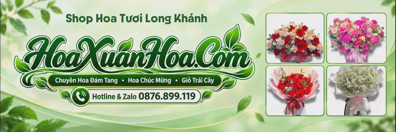 Ảnh bìa Shop Hoa Tươi Tại Long Khánh - Đặt Hoa Online Giao Tận Nhà