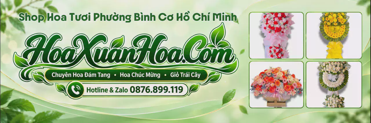 Ảnh bìa Shop Hoa Tươi Tại Phường Bình Cơ Hồ Chí Minh - Đặt Hoa Tươi Trực Tuyến
