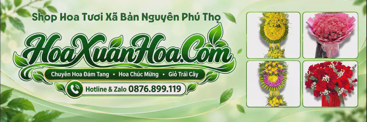 Ảnh bìa Shop Hoa Tươi Tại Xã Bản Nguyên Phú Thọ - Shop Hoa Tươi Giao Trong Ngày
