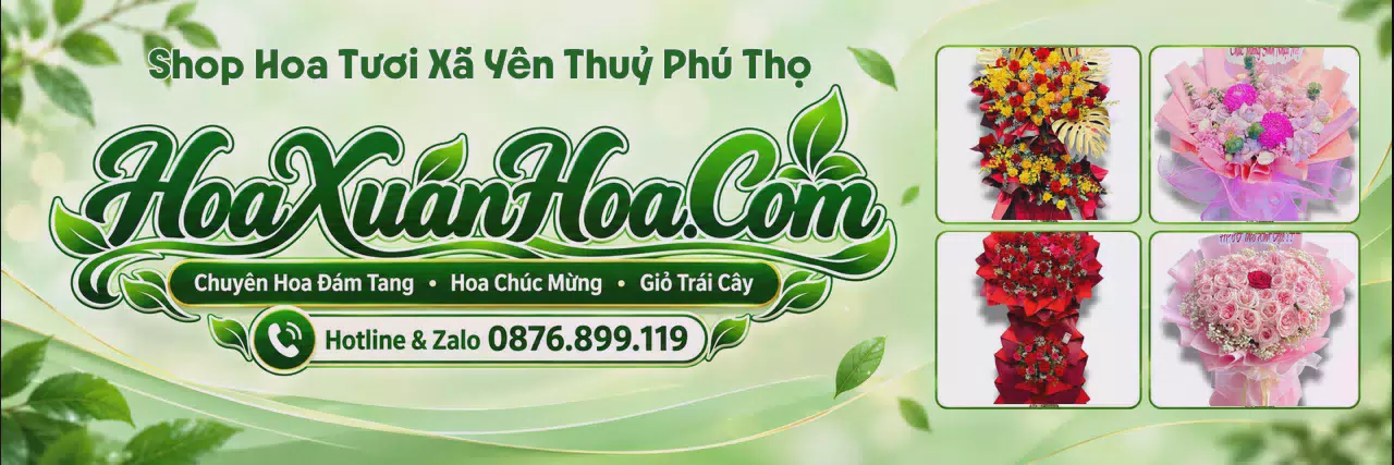 Ảnh bìa Shop Hoa Tươi Tại Xã Yên Thuỷ Phú Thọ - Shop Hoa Nhận Đơn Online