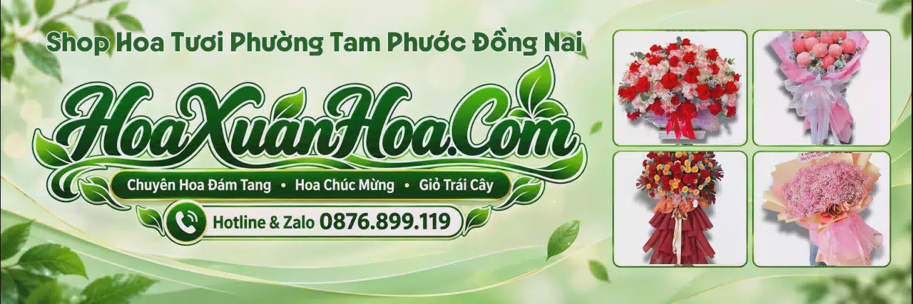 Ảnh bìa Đặt Hoa Tươi Tại Phường Tam Phước Đồng Nai - Đặt Hoa Dễ Dàng Nhanh Chóng
