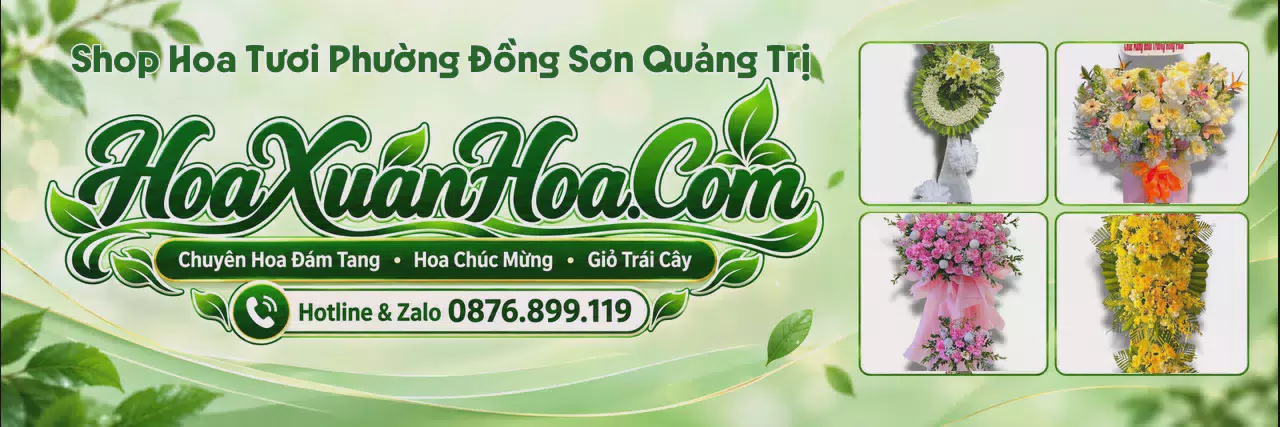 Ảnh bìa Cửa Hàng Bán Hoa Tươi Tại Phường Đồng Sơn Quảng Trị - Đặt Hoa Dễ Dàng Nhanh Chóng