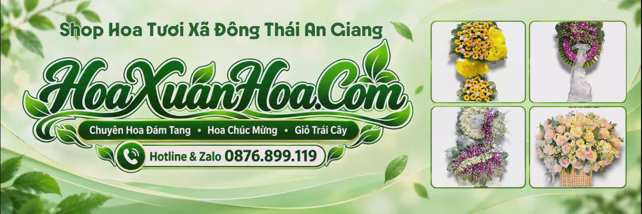 Ảnh bìa Shop Hoa Tươi Tại Xã Đông Thái An Giang - Đặt Hoa Tươi Giao Tận Nơi