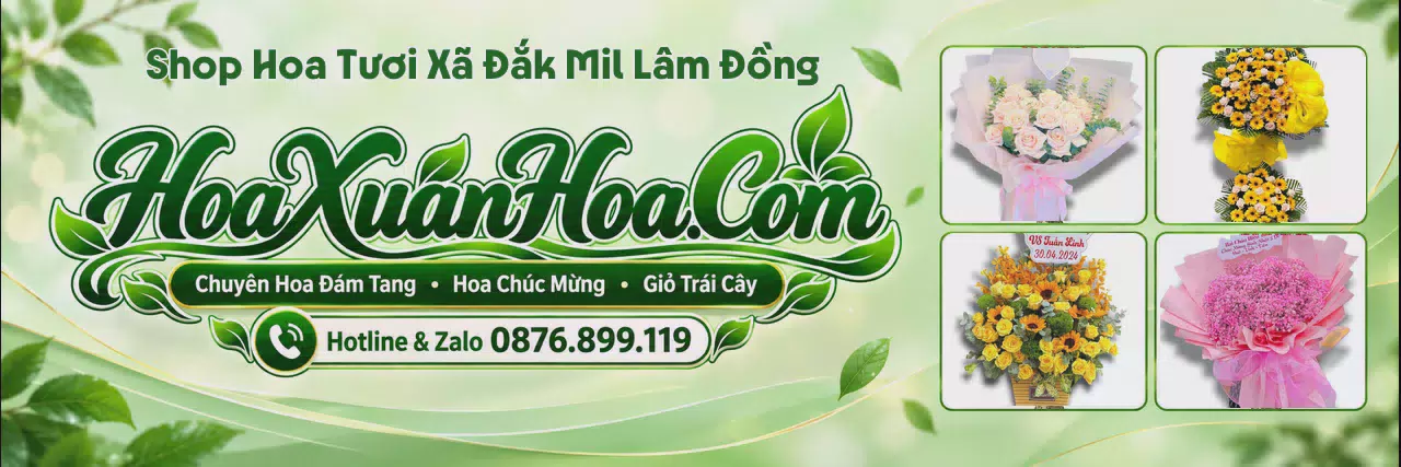 Ảnh bìa Tiệm Hoa Tươi Tại Xã Đắk Mil Lâm Đồng - Đặt Hoa Online Giao Tận Nhà