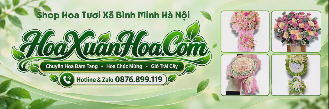 Ảnh bìa Cửa Hàng Bán Hoa Tươi Tại Xã Bình Minh Hà Nội - Shop Hoa Tươi Đặt Trực Tuyến